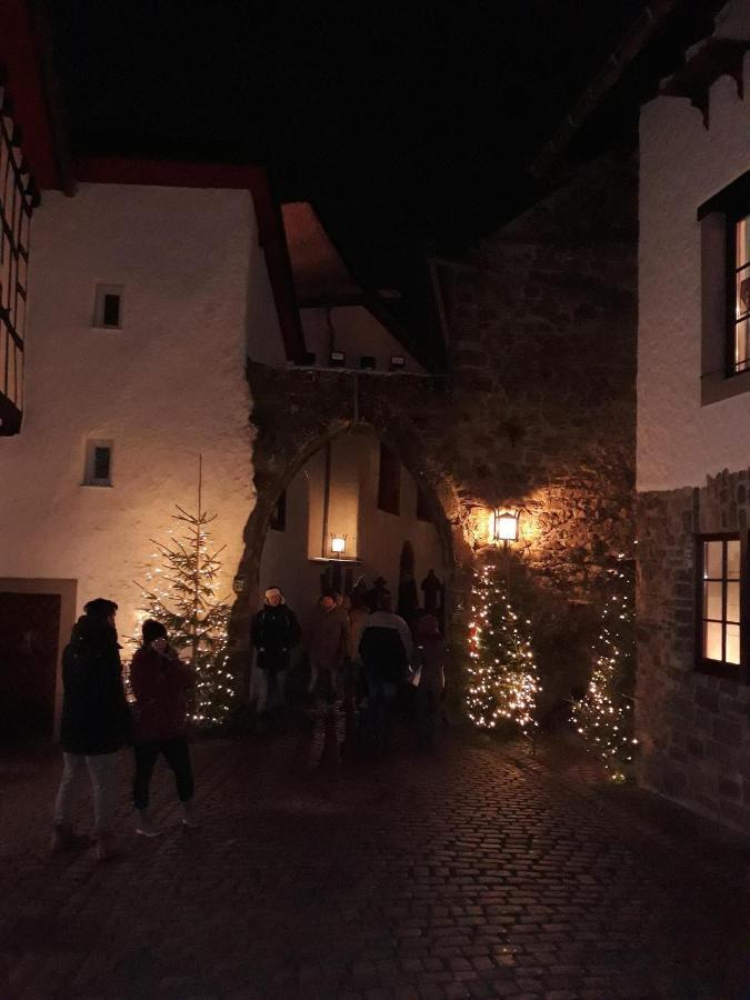 Ferienwohnung An Der Kleinen Schreinerei Hallschlag Dış mekan fotoğraf